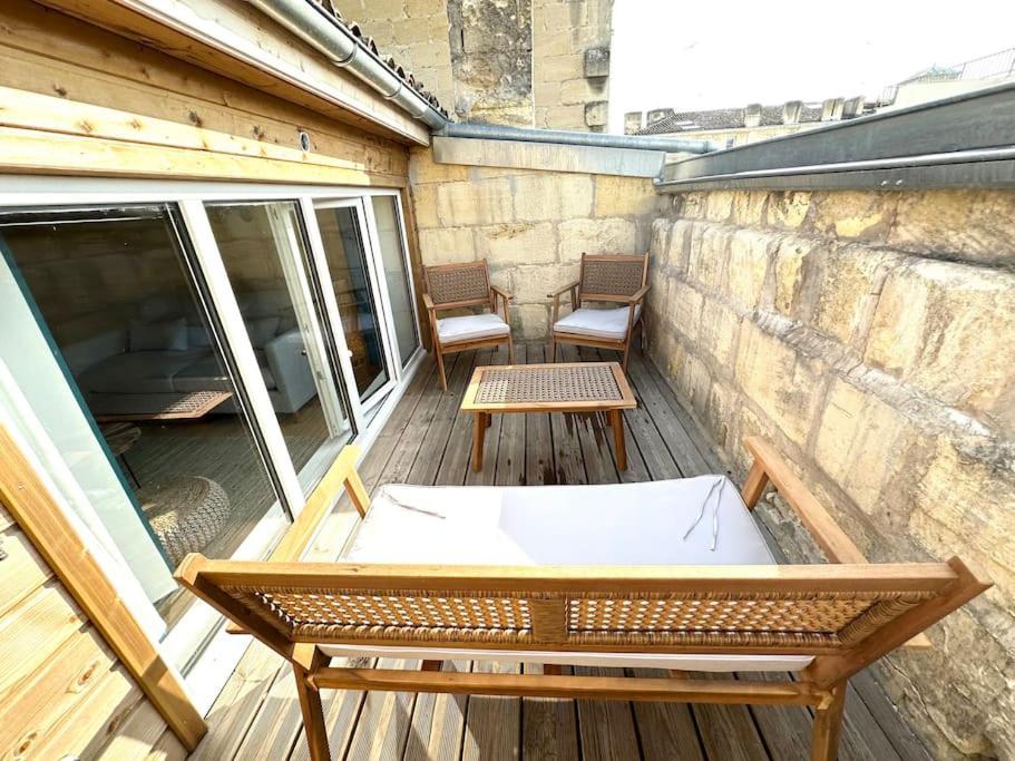 5- Hypercentre - 4Pers - Clim - Terrasse - Netflix Libourne Exterior foto