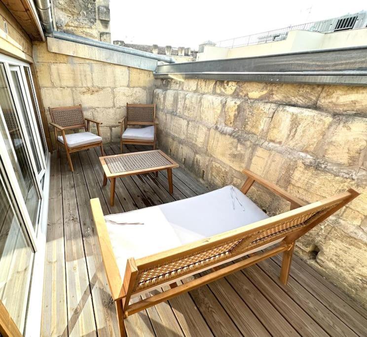 5- Hypercentre - 4Pers - Clim - Terrasse - Netflix Libourne Exterior foto